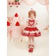 Mademoiselle Pearl Strawberry Cutsew Cardigan Blouses Skirt JSKs and OPs(Reservation/Full Payment Without Shipping)